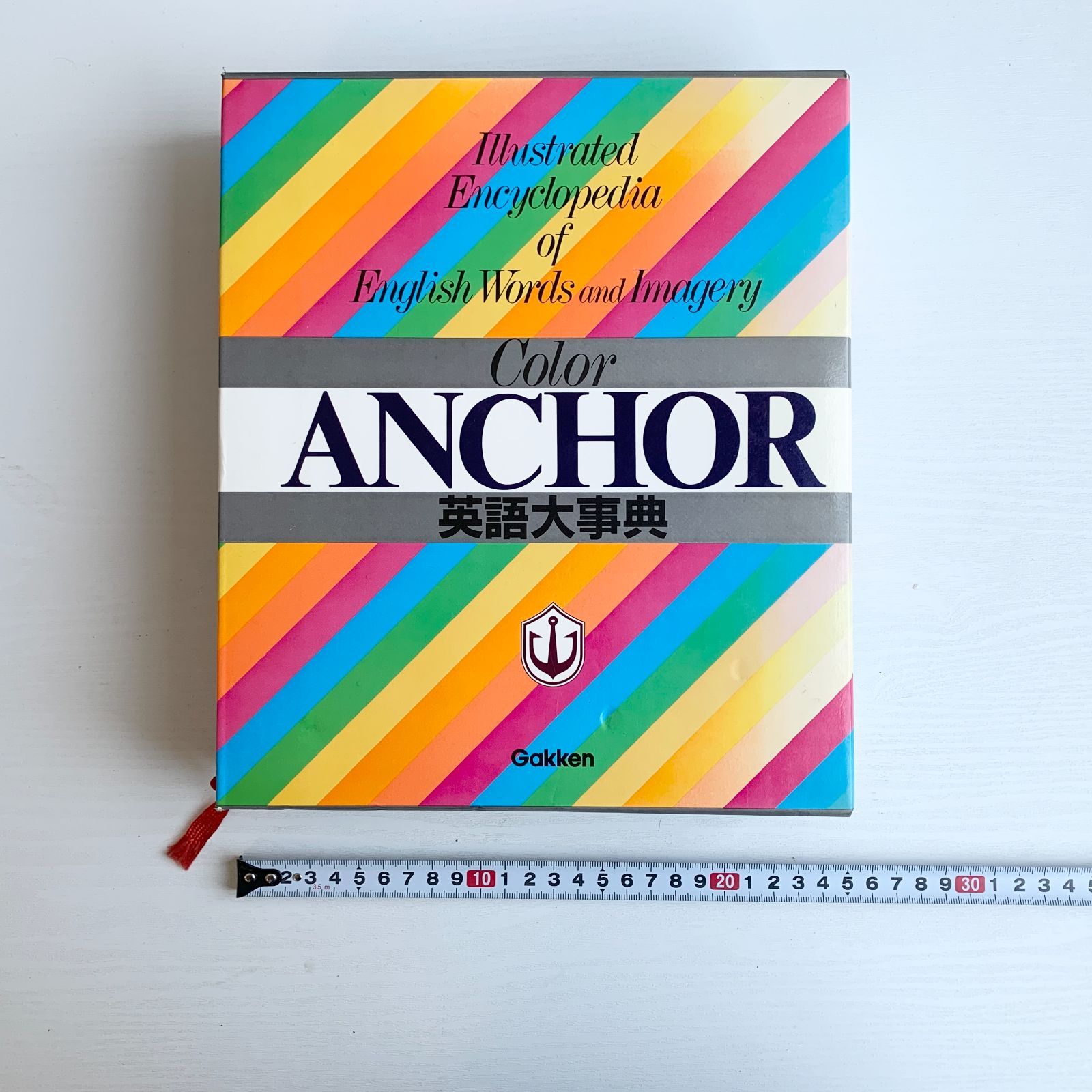 学研 英語大事典 Color ANCHOR カラー アンカー 1984年発行 初版