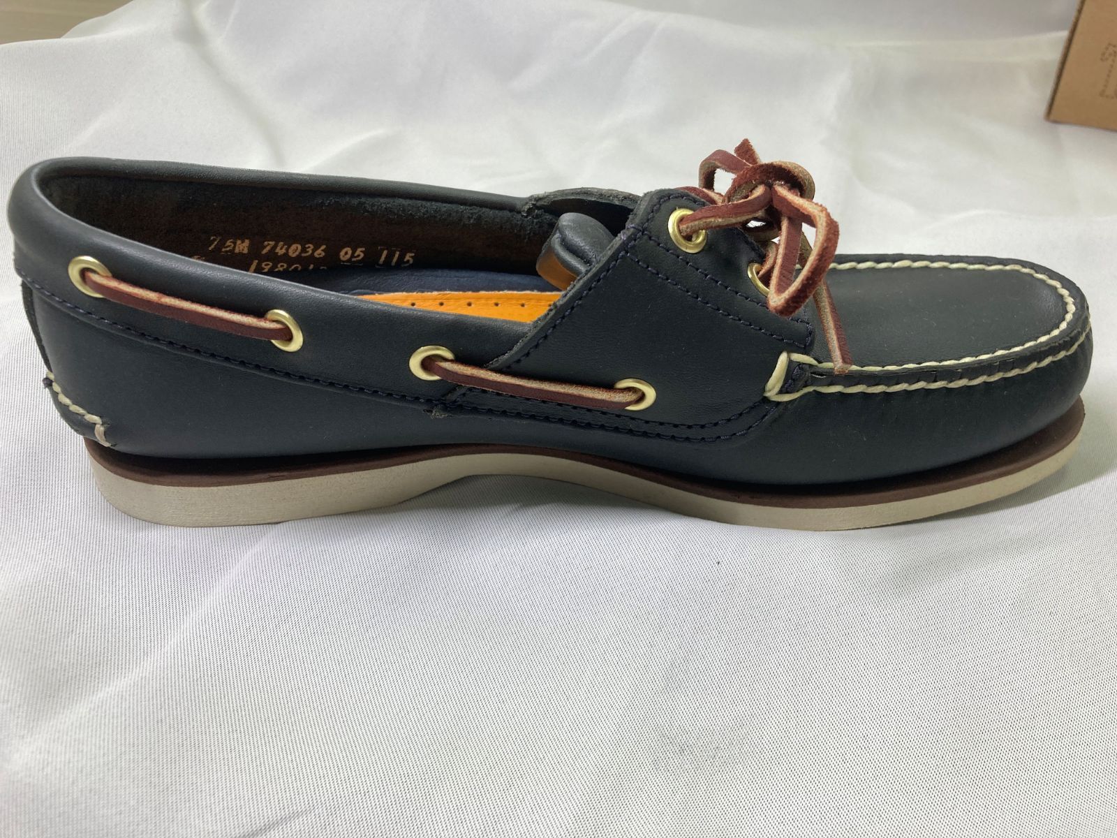 Timberland レディース24cm ティンバーランド(Timberland) クラシック ボートシューズ ネイビー