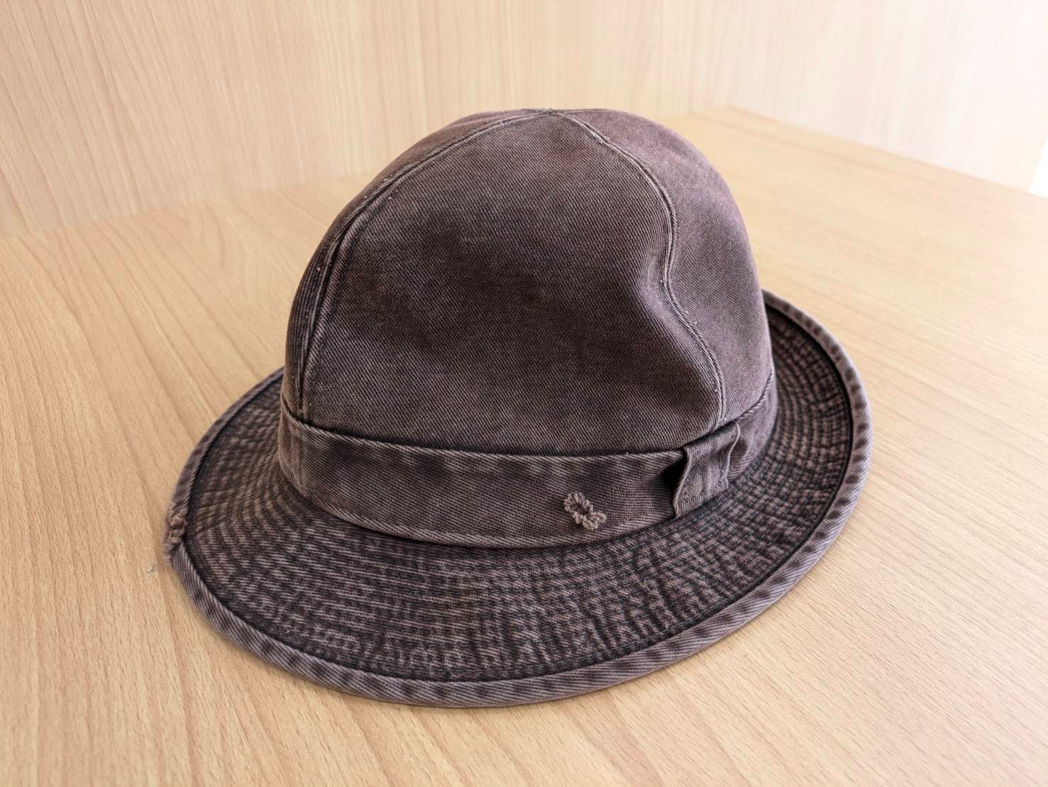 EL6 コムデギャルソンシャツ ハット 帽子 ダメージ加工 タグ付き 表記サイズ L FJ10997