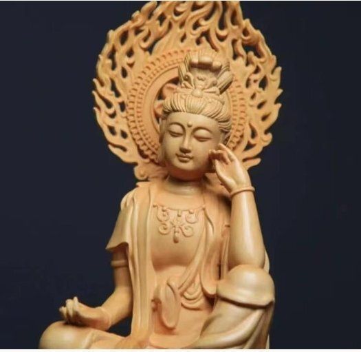 仏像 自在観音菩薩座像