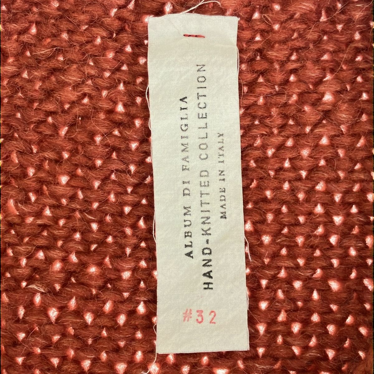 album di famiglia ￼アルバムディファミリア・ベスト album di famiglia アルバム ディ ファミリア HAND-KNITTED