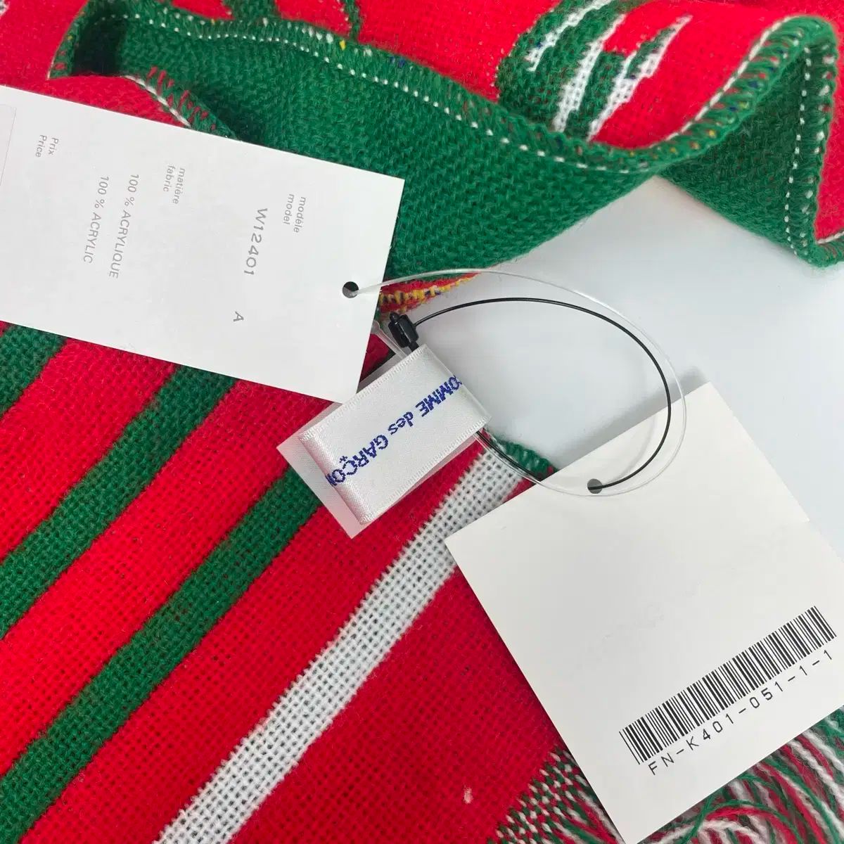 デッドストック COMME des GARCONS(コムデギャルソン) マフラー - メルカリ