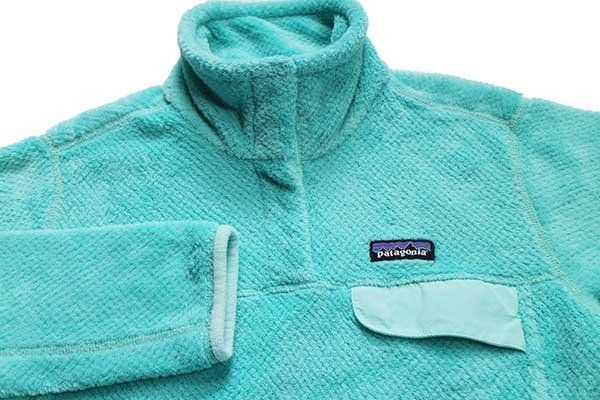 patagoniaパタゴニア RE-TOOLリツール POLARTEC フリース スナップT アクアブルー M☆アウトドア キャンプ プルオーバー -  メルカリ