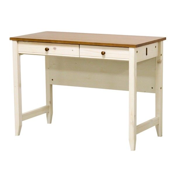 カントリー調のこだわり学習デスク＜トライ-P_kiduku＞100デスク