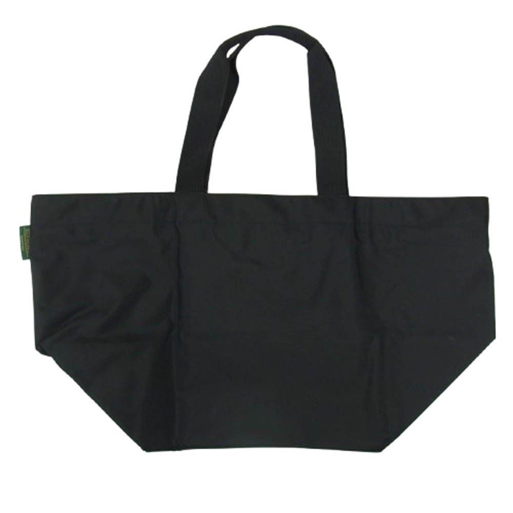 Herve Chapelier エルベ シャプリエ 1027NSP パリ エッフェル塔プリント 舟型トートM ブラック系 新古品