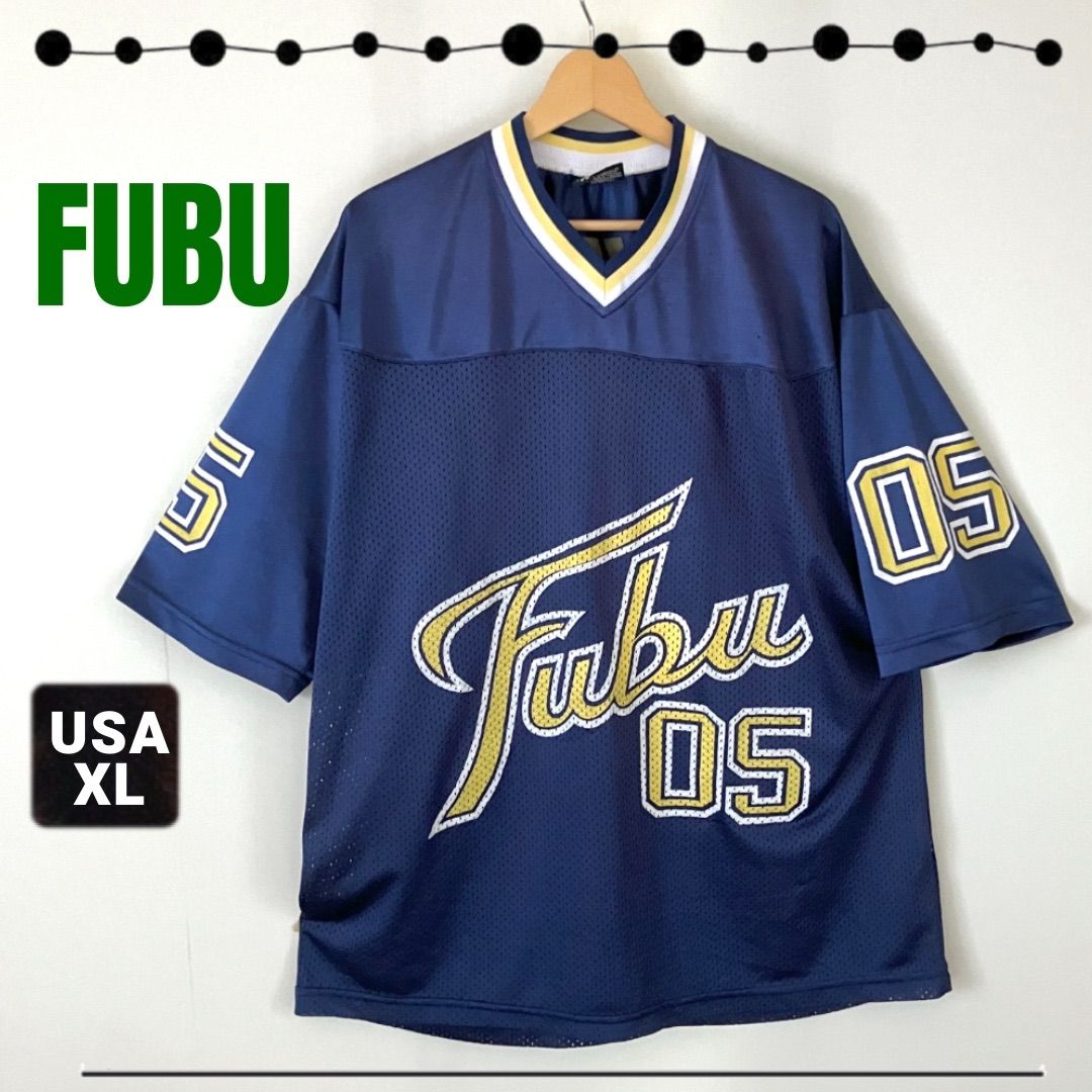 FUBU アメリカンフットボール シャツ 05 Fubu Blue Football