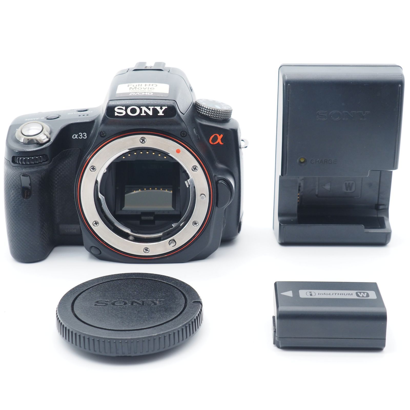 Amazon | SONY デジタル一眼レフ α33(ボディ単体) ブラック SLT