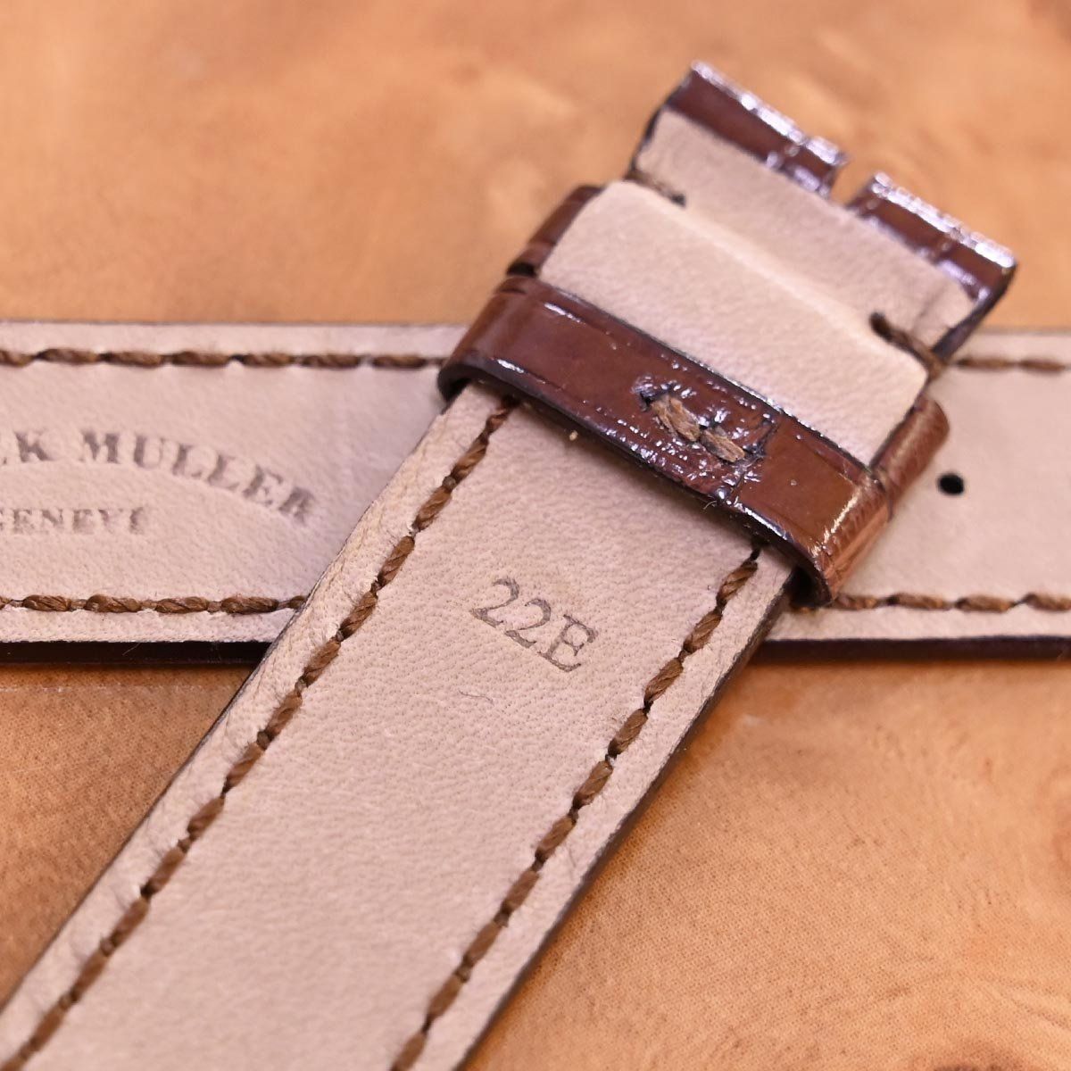 フランクミュラー純正クロコダイルベルト 19㎜ フランクミュラー