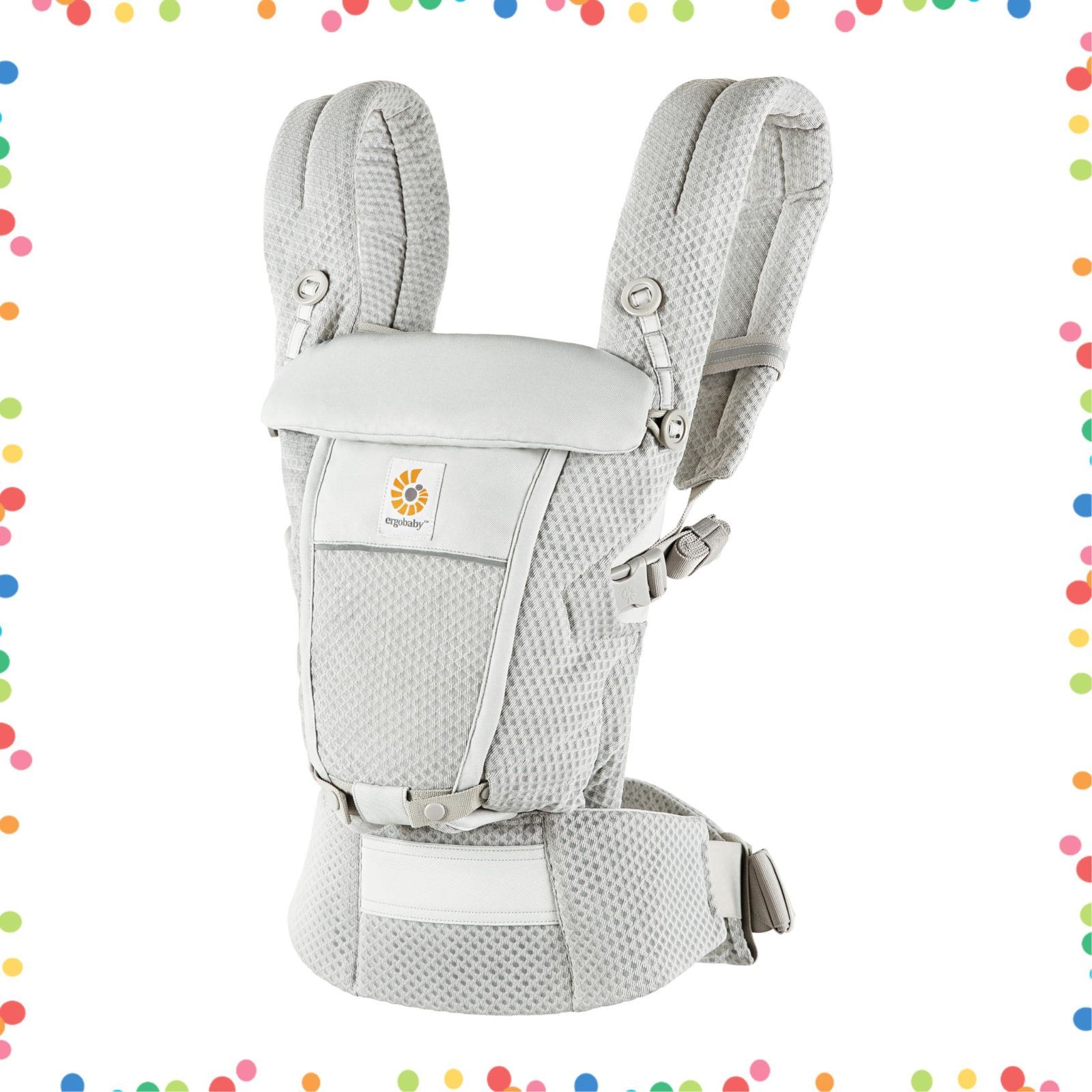 商品 Ergobaby エルゴベビー 抱っこひも ADAPT SoftFlex パールグレー 0ヶ月から メッシュ素材 通気性 CREGBCASFMGRY