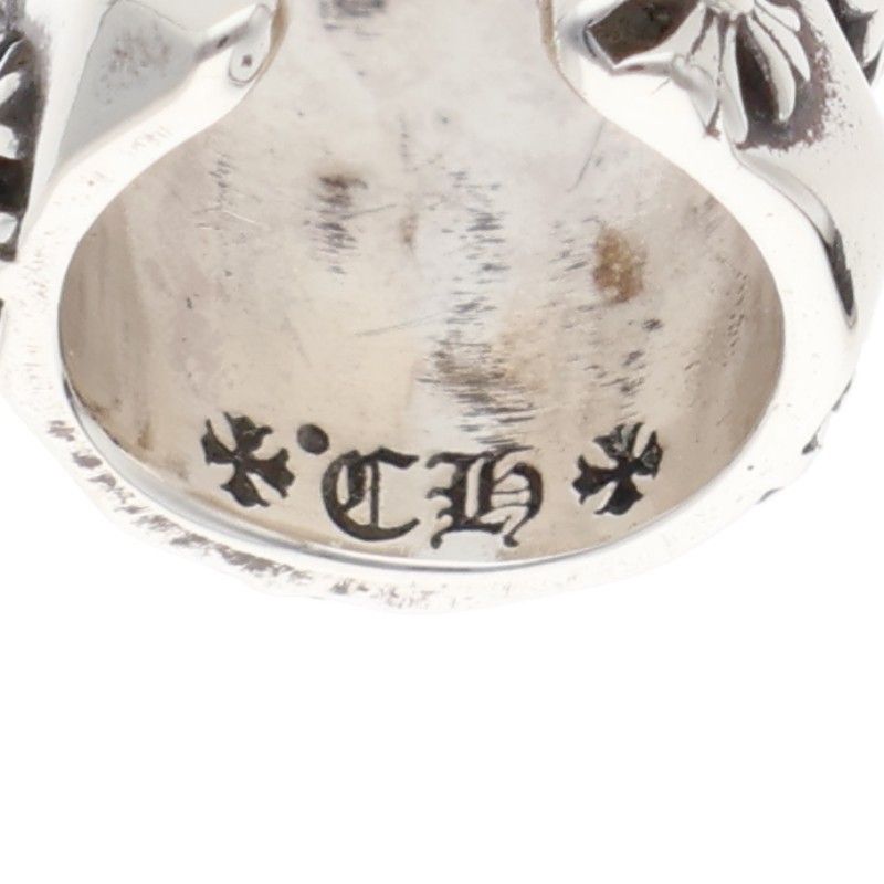  クロムハーツ CUFF PYRAMID PLUS カフピラミッドプラス シルバー イヤーカフピアス メンズ イヤリング アクセサリー