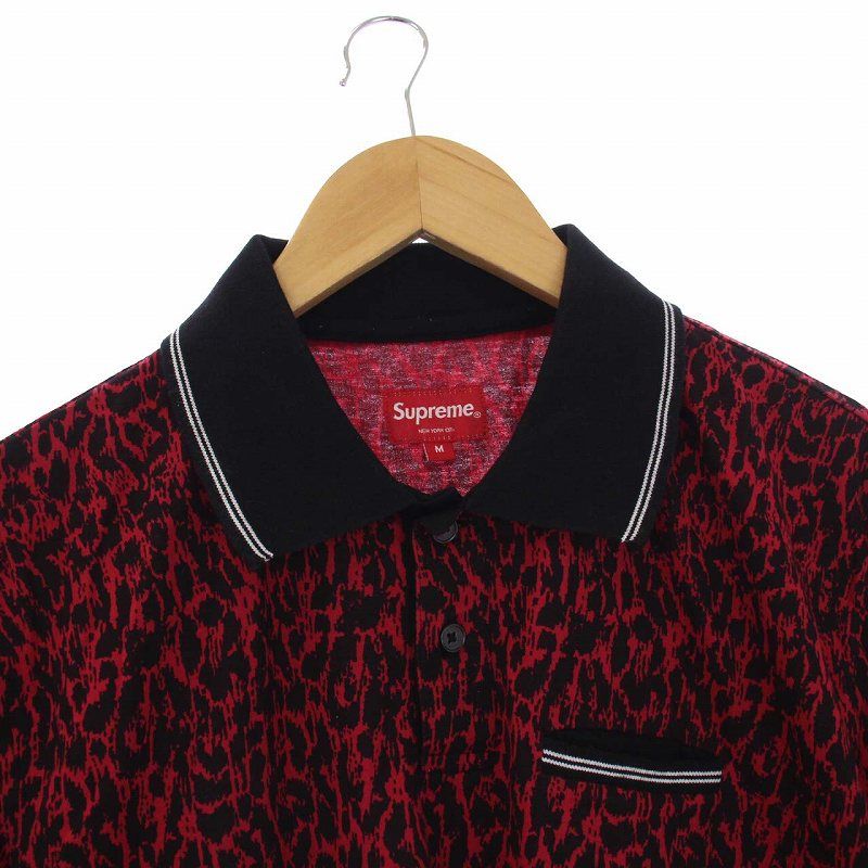 シュプリーム SUPREME 13SS Leopard Polo レオパード ポロシャツ 半袖