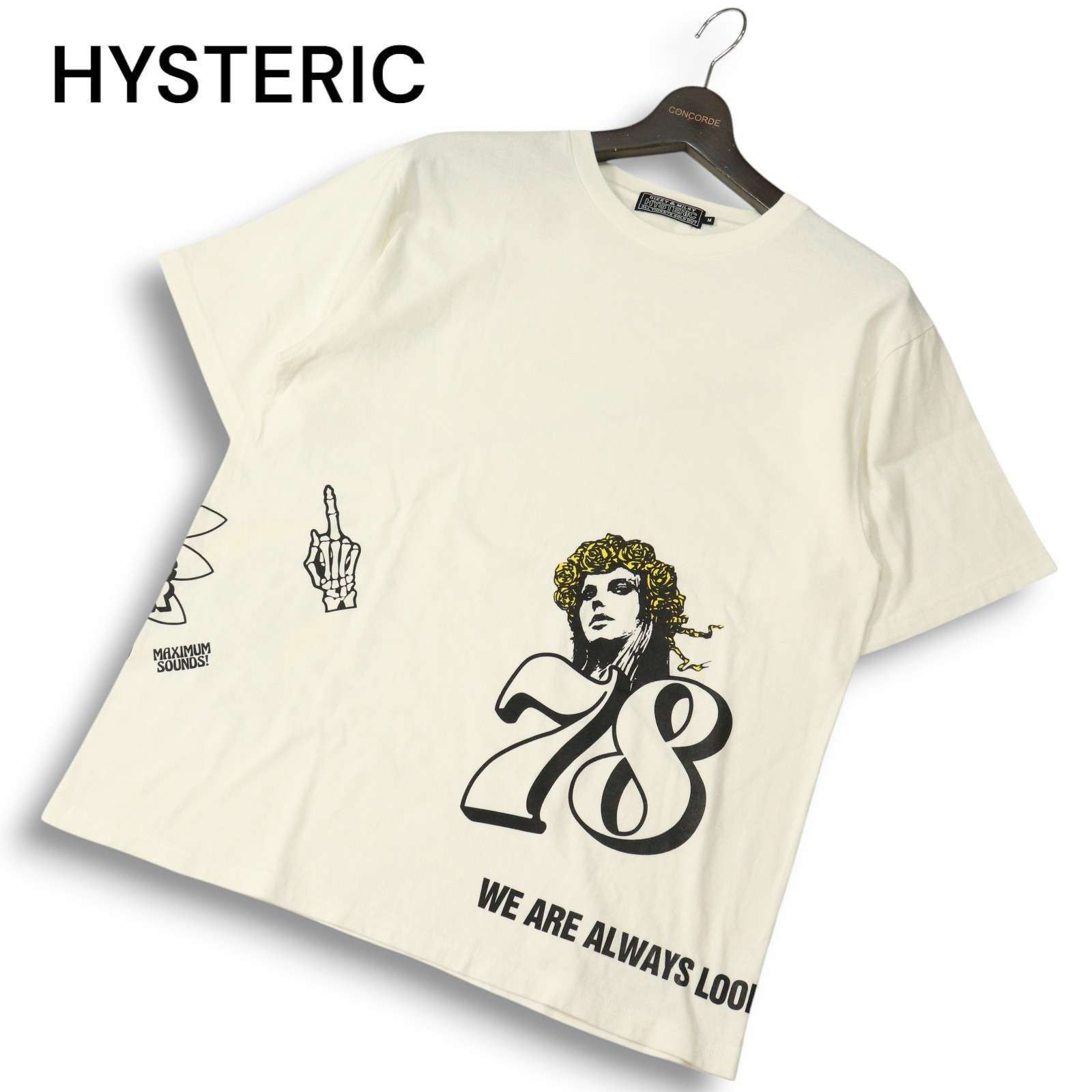 HYSTERIC ヒステリックグラマー 両面 ガール プリント☆EVERYDAY