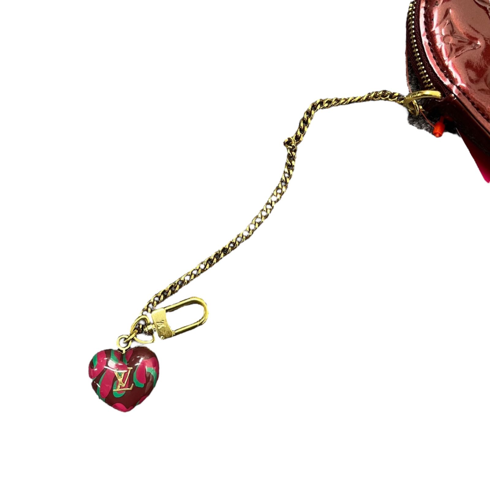 ルイヴィトン LOUIS VUITTON モノグラム ヴェルニ ポルトモネ