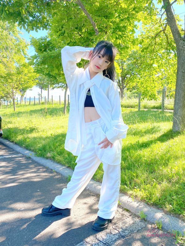 ダンスレッスン着 白
