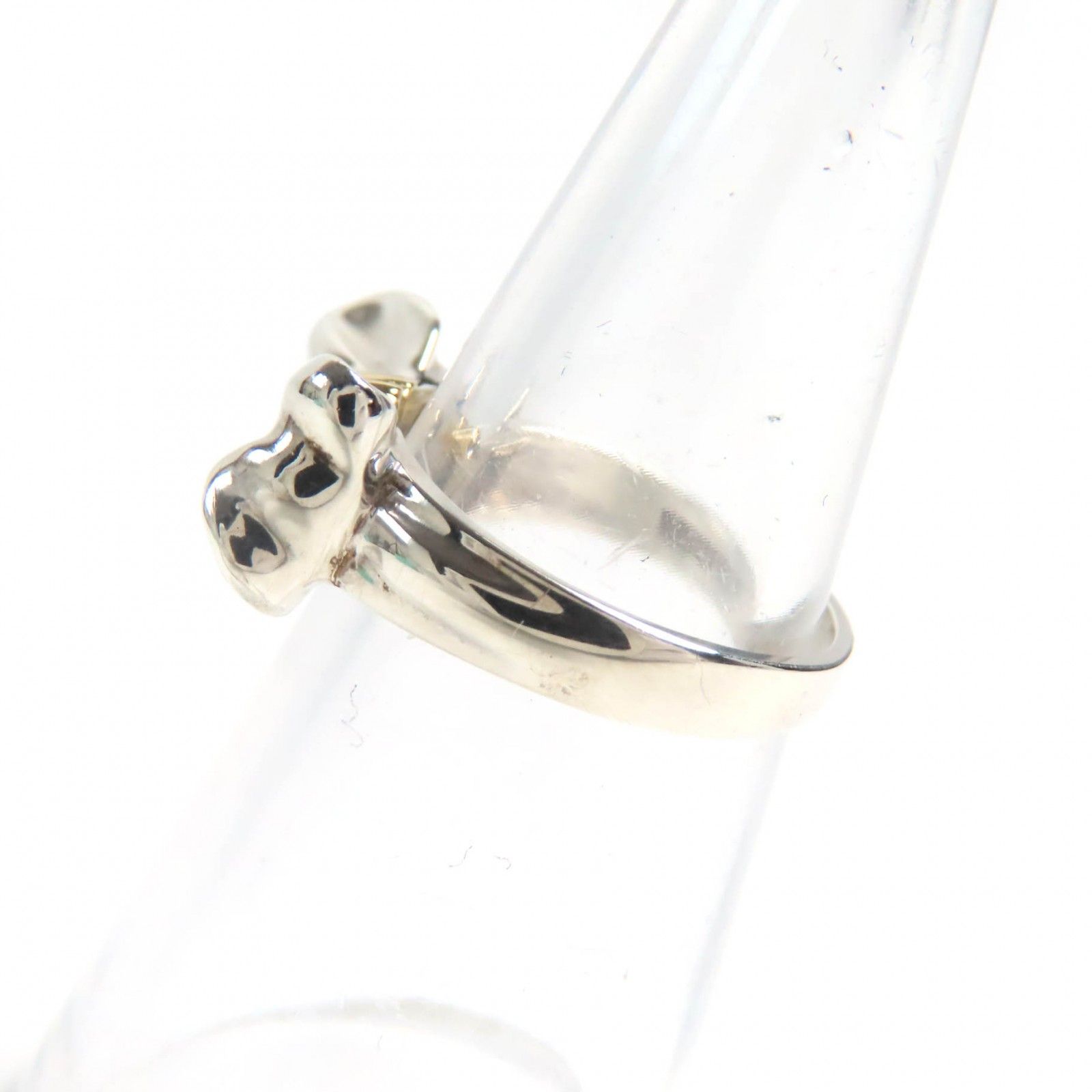 美品△TIFFANY&Co. ティファニー リボン リング・指輪 アクセサリー  