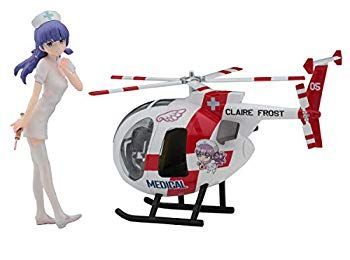 【中古】ハセガワ たまごガールズ コレクション No.05 1/20 クレア・フロスト w/たまごひこーき ヒューズ500 レジンフィギュア&ノンスケールプラモデル S mxn26g8