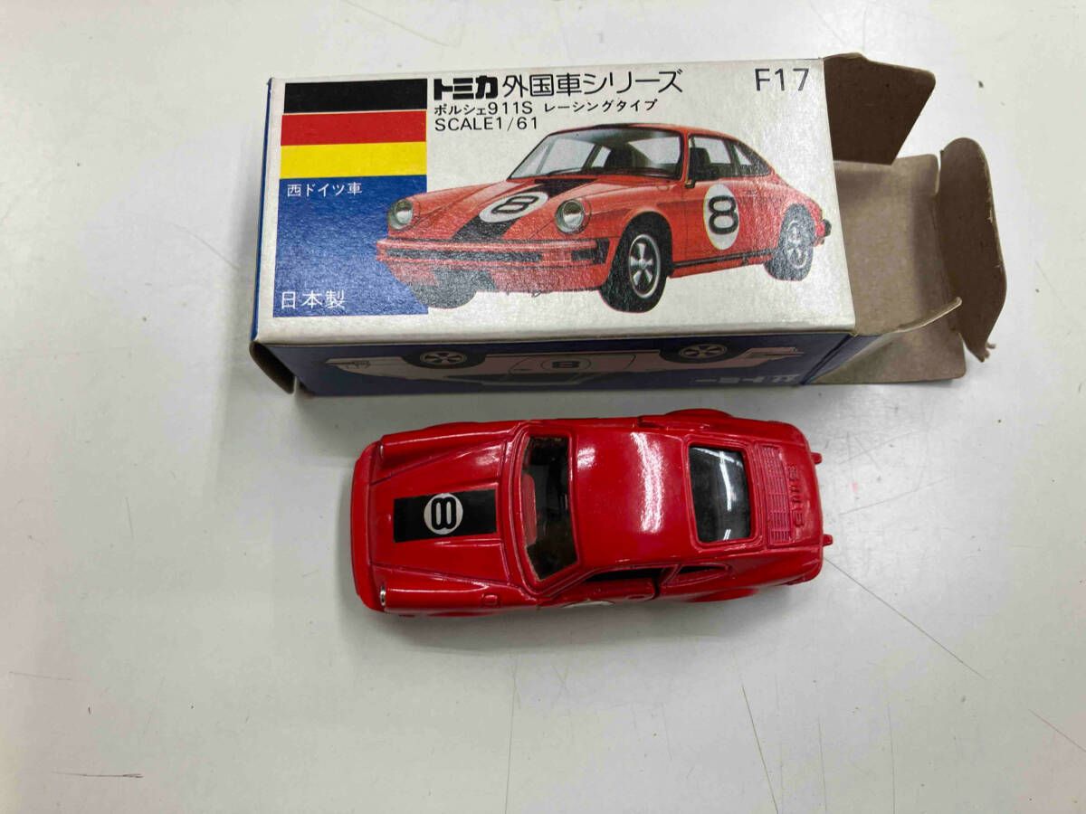 トミカ F17 ポルシェ 911S レｰシングタイプ 赤 シｰト:アイボリｰ