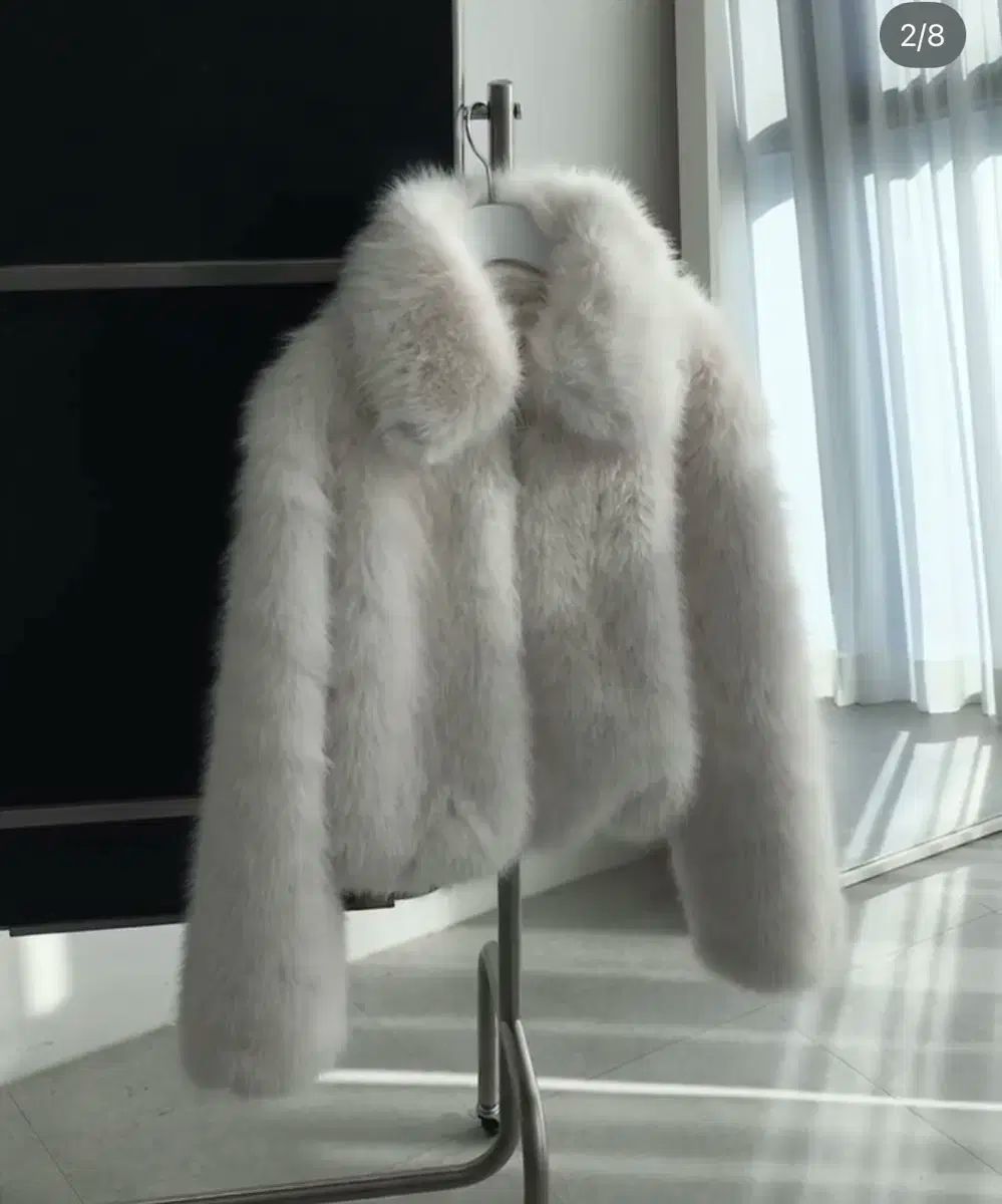 のびやか ファージャケット eve fur jacket