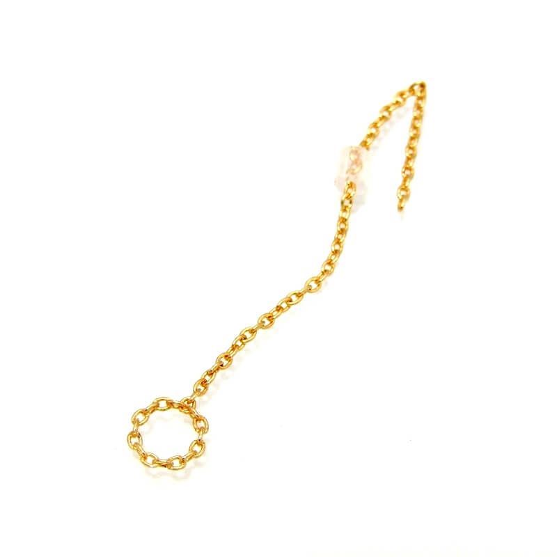 shihara シハラ K18YG ロング チェーン ピアス イエローゴールド 美品 SHIHARA シハラ ピアス Chain Pierces 05 K18YG チェーン