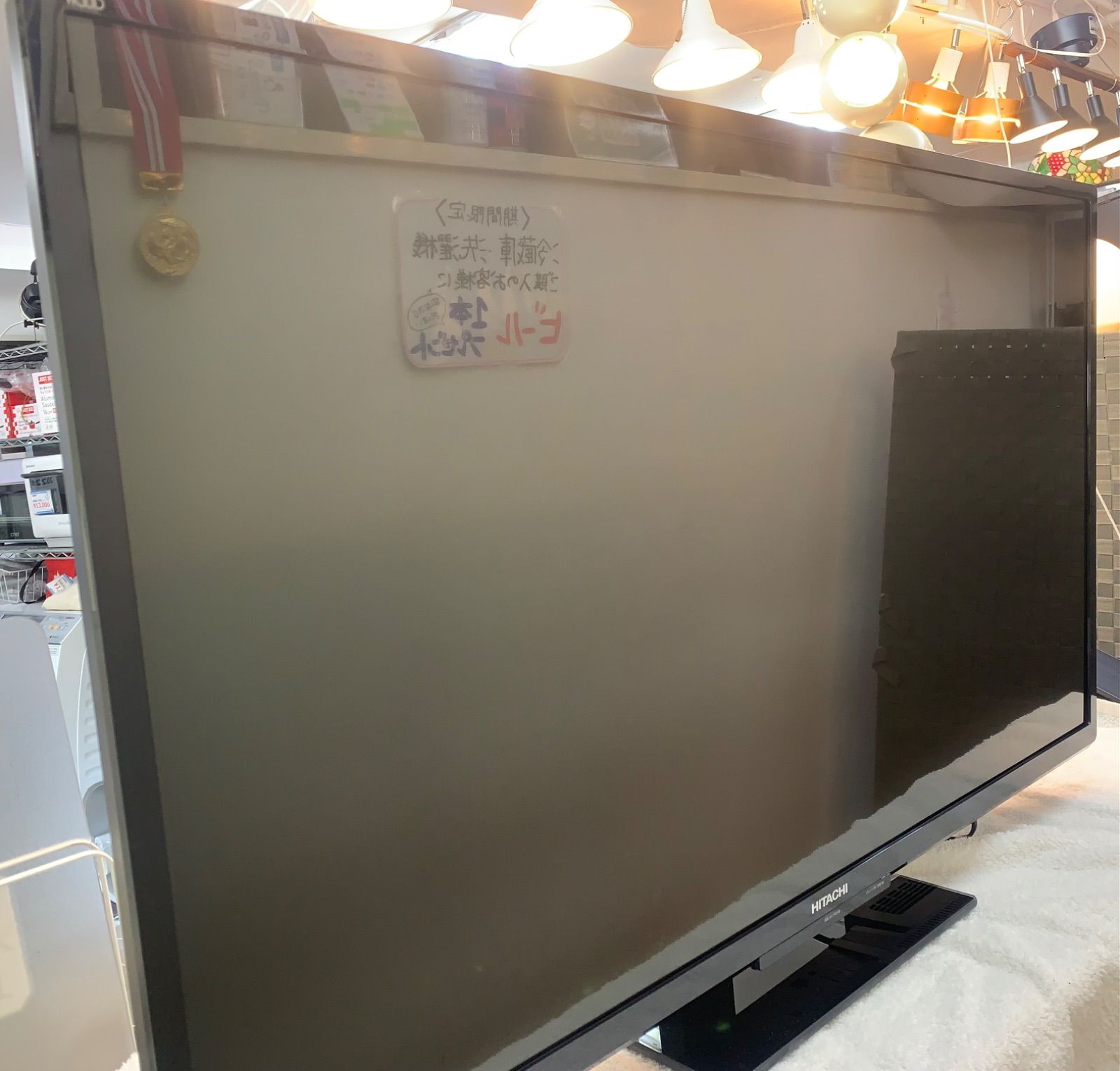 テレビ Wooo ◇HITACHI Wooo ウー！ 液晶テレビ 1TB 内蔵HDD 43inch L43-GP35
