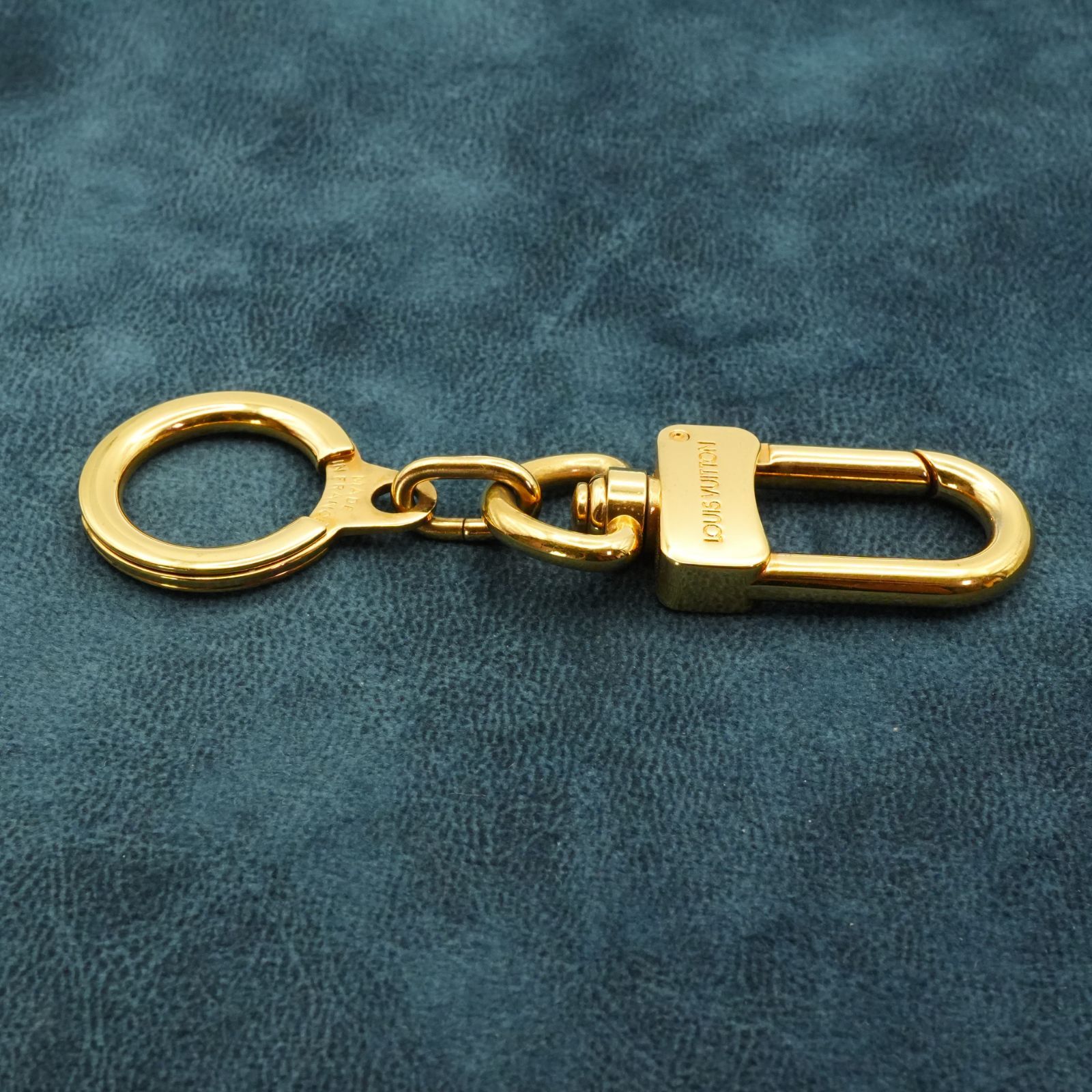 ルイヴィトン　アノクレ　キーリング キーホルダー　ゴールド LOUIS VUITTON ルイ ヴィトン アノクレ キーホルダー キーリング
