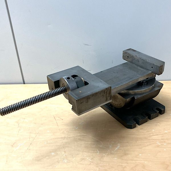 100mm 精密二次元バイス マシンバイス 卓上型 傾斜90度 ●109140 HRDEVELOPMENT_JP