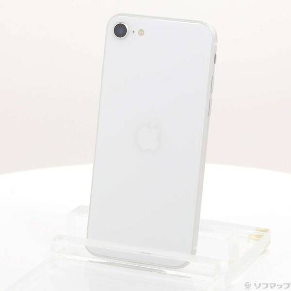 品〕 iPhone SE 配送 第2世代 64GB ホワイト MHGQ3J／A SIMフリー【258】