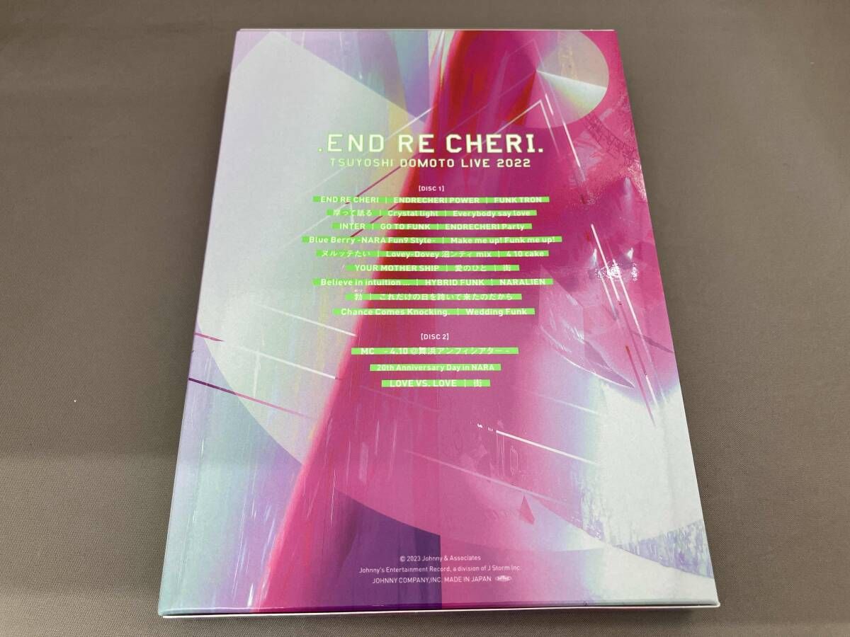 ENDRECHERI. TSUYOSHI DOMOTO LIVE 2022(初回版)(Blu-ray Disc) - メルカリ