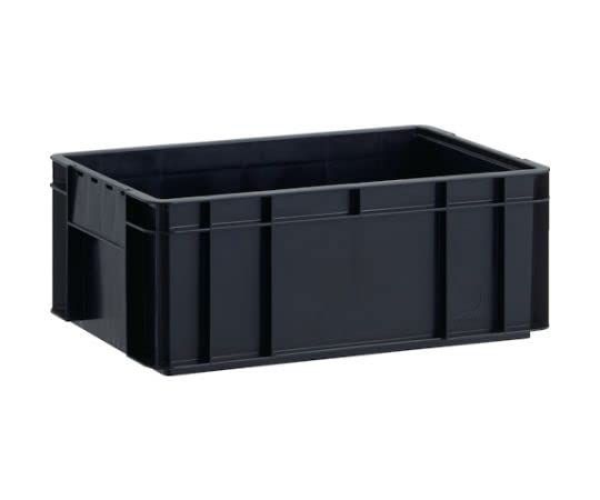 TRUSCO トラスコ 導電性コンテナ PZ-0001E-BK