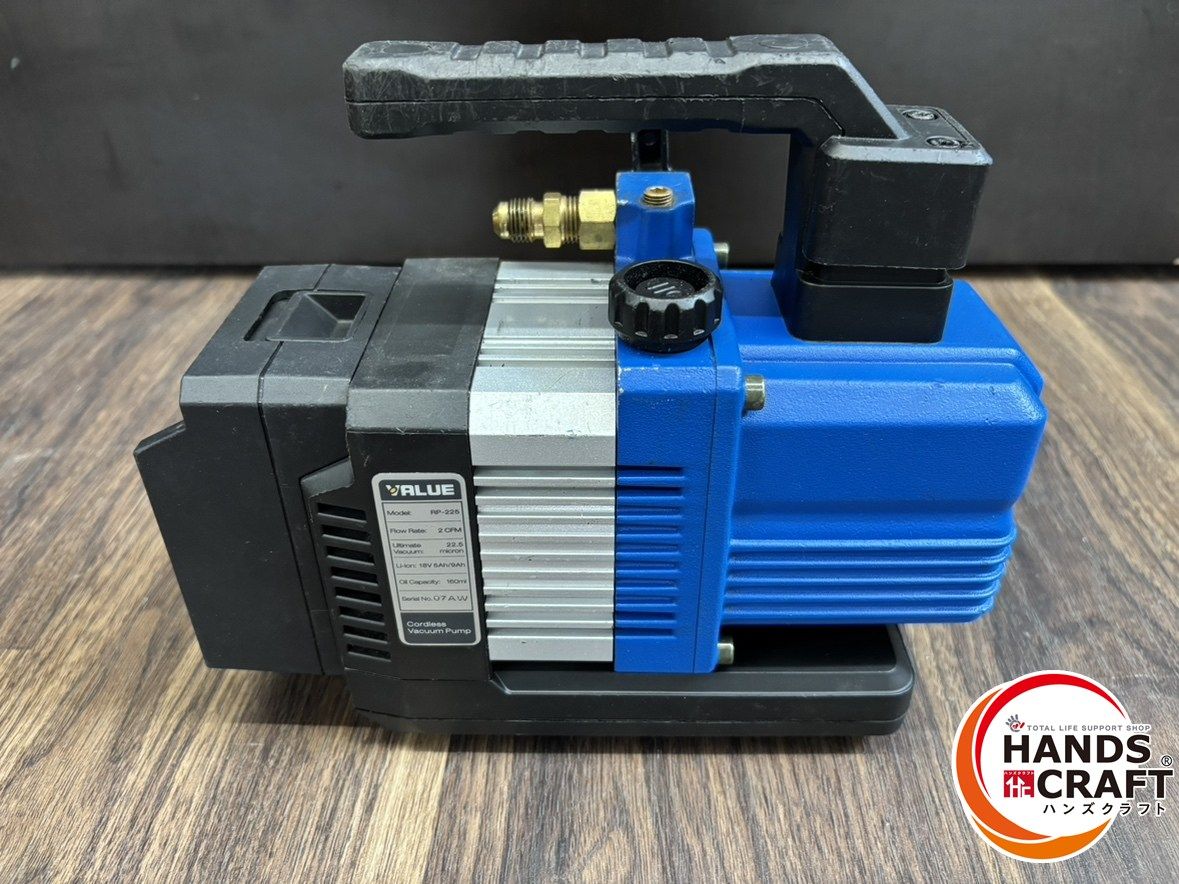 品 BBKテクノロジーズ 真空ポンプ RP-225 デジタルマキタバッテリ用アダプタ付き コンパウンドゲージ付き HRDEVELOPMENT_JP