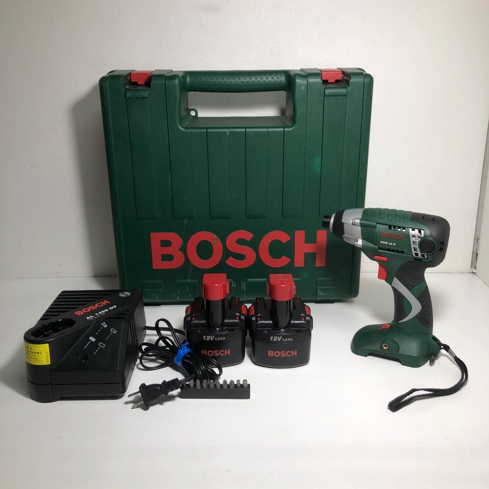 ☆BOSCH ボッシュ インパクトドライバー 充電器 PDR12V / AL1450DV