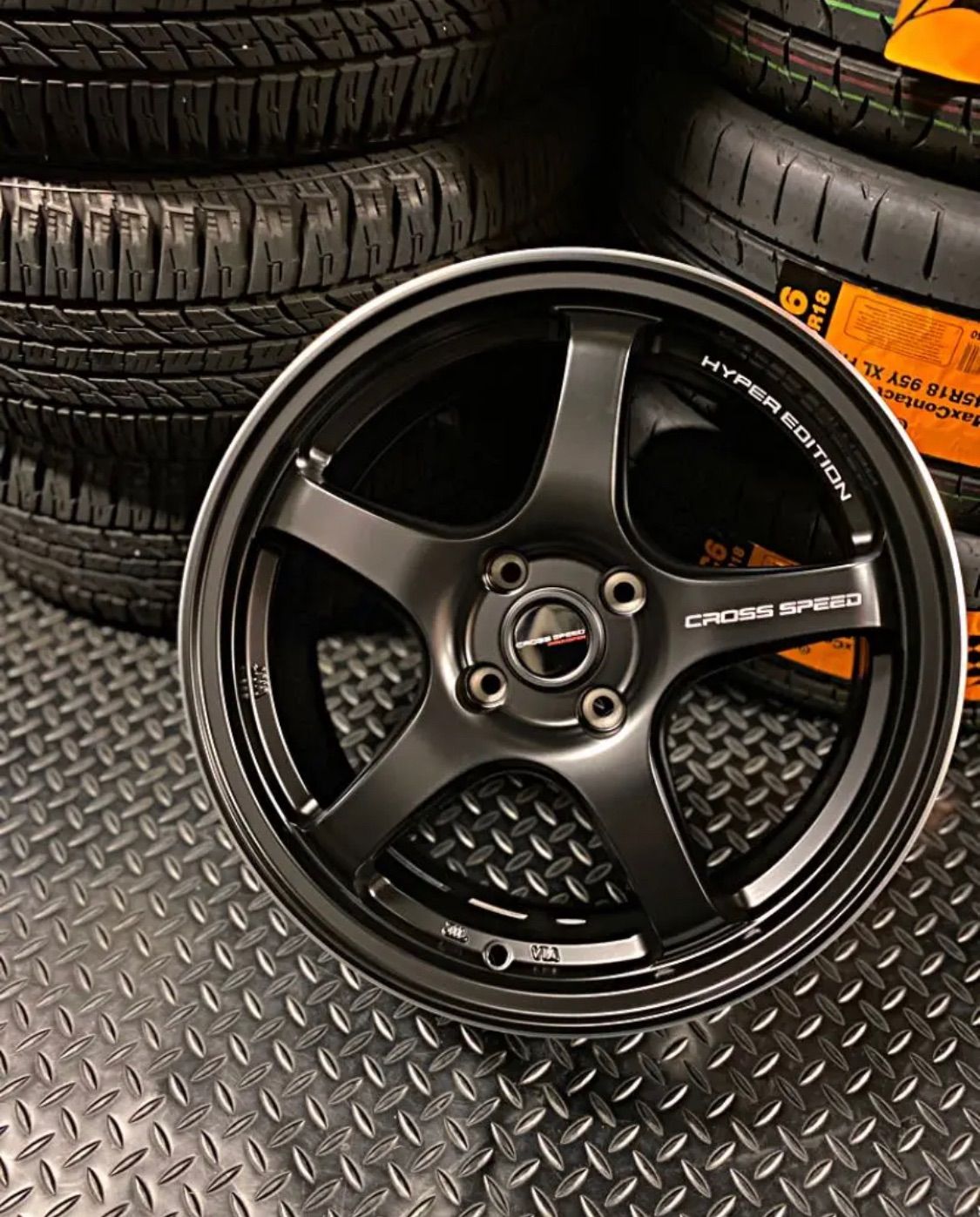 15インチ 5スポークホイール シルバー/ブラック ◇送料込み◇15