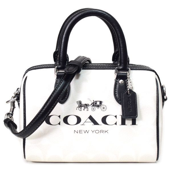 コーチ バッグ COACH コーティングキャンバス レザー シグネチャー