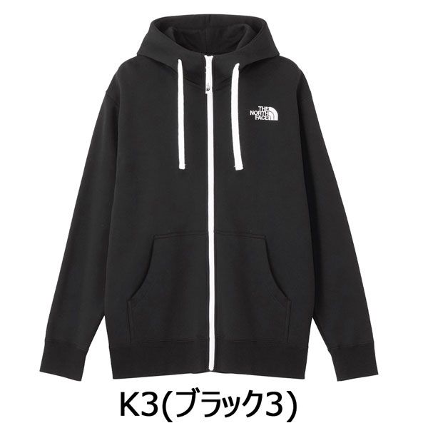 HOODIE リアビューフルジップフーディ