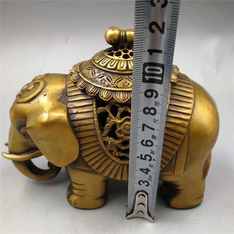 銅製 象 開運 風水 招財 置物 工芸品 装飾品 銅製 象 開運 風水 招財 置物 工芸品 装飾品