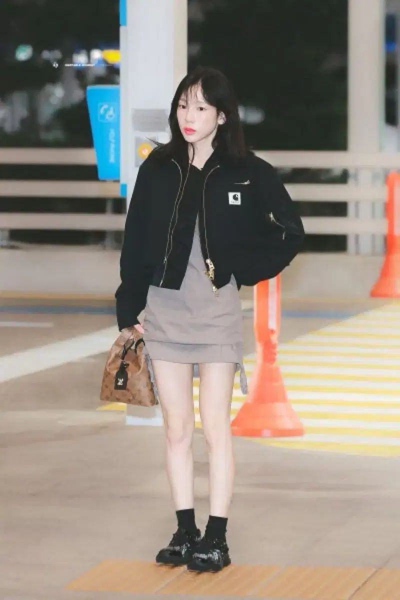 テヨン TAEYEON 着用 Answer is yes Strap Cotton Mini Dress