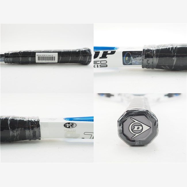 中古 テニスラケット ダンロップ エアロジェル 4D 200 16×19 ホワイト【限定カラー】 (G2)DUNLOP AEROGEL 4D 200 16×19 WHT 中古 テニスラケット ダンロップ エアロジェル 4D 200 16×19