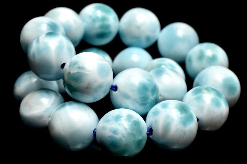 美しい波模様 ラリマー