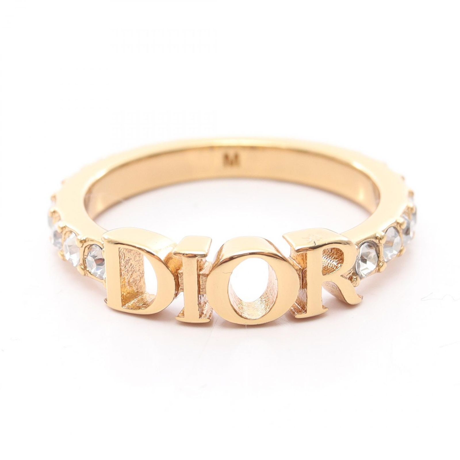 クリスチャン ディオール リング 指輪 CD ロゴ ディオレボリューション Christian Dior 美品 クリスチャン ディオール ディオ