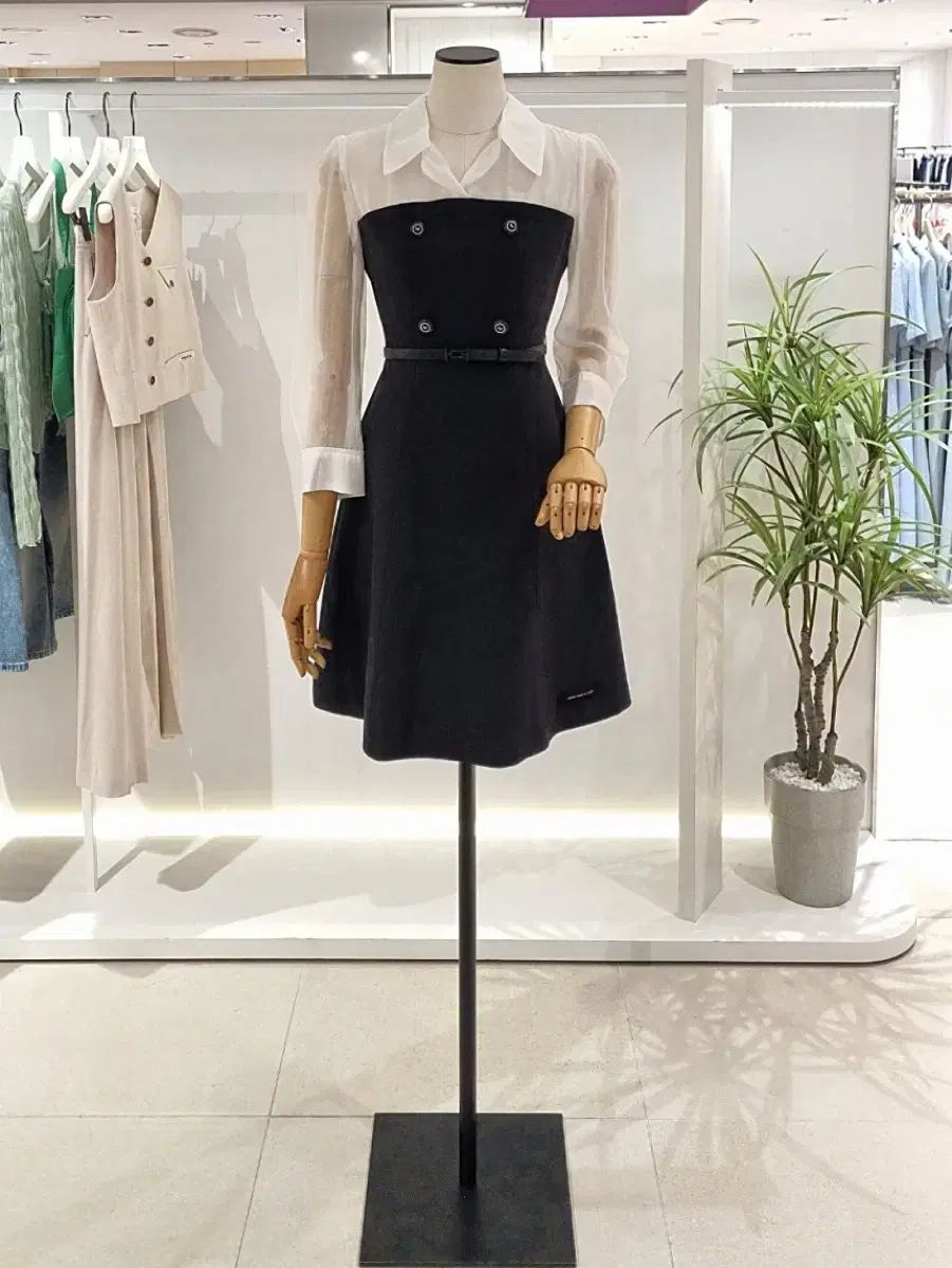 ツートンワンピース