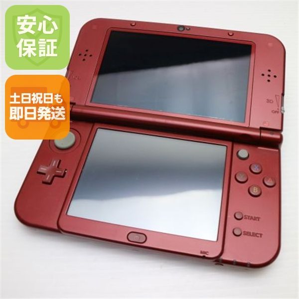 Newニンテンドー3DS LL メタリックレッド game 任天堂 本体 土日祝発送OK 05000