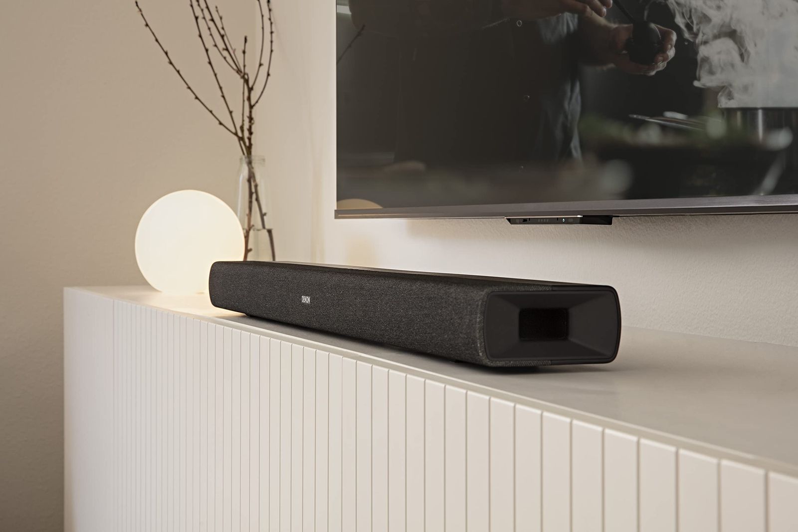 デノン サウンドバー デュアルサブウーハー内蔵 Dolby Atmos