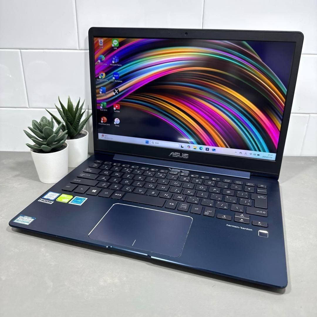1台 ZenbookUX331ロイヤルブルー☘8世代i5 SSD256