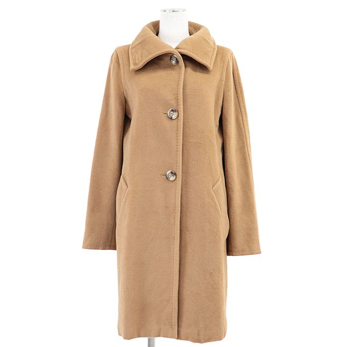 1円 マックスマーラ ウール100％ レディース コート 38(I) BV095 マックスマーラ Max Mara コート ウィークエンド ブラック レディース