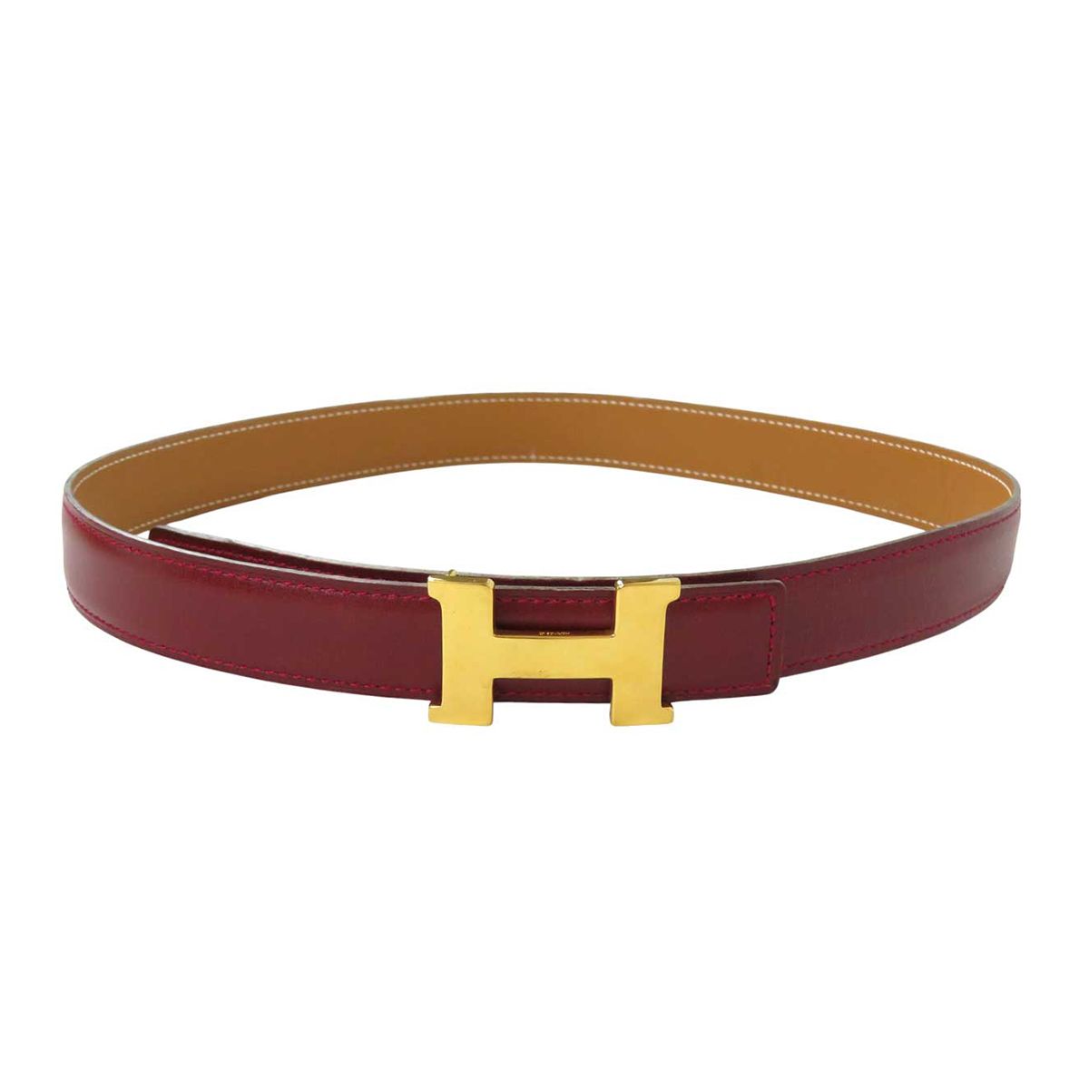 定番人気☆HERMES☆ミニ コンスタンス リバーシブル ベルト 24mm ベルトバックル 《ミニ・コンスタンス》 ギヨシェ