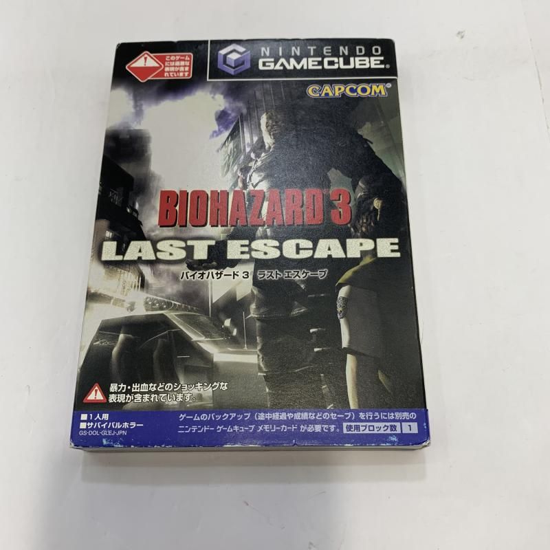 NGC キズあり ゲームキューブ バイオハザード3 ラストエスケープ 19