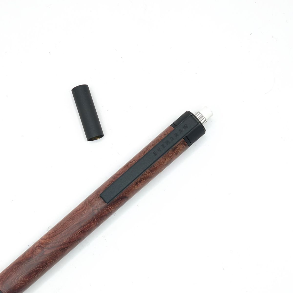 Luddite ラダイト シャープペンシル EVER DRAW Wood Model 銘木モデル 0.5mm Mブラック マーブルウッド