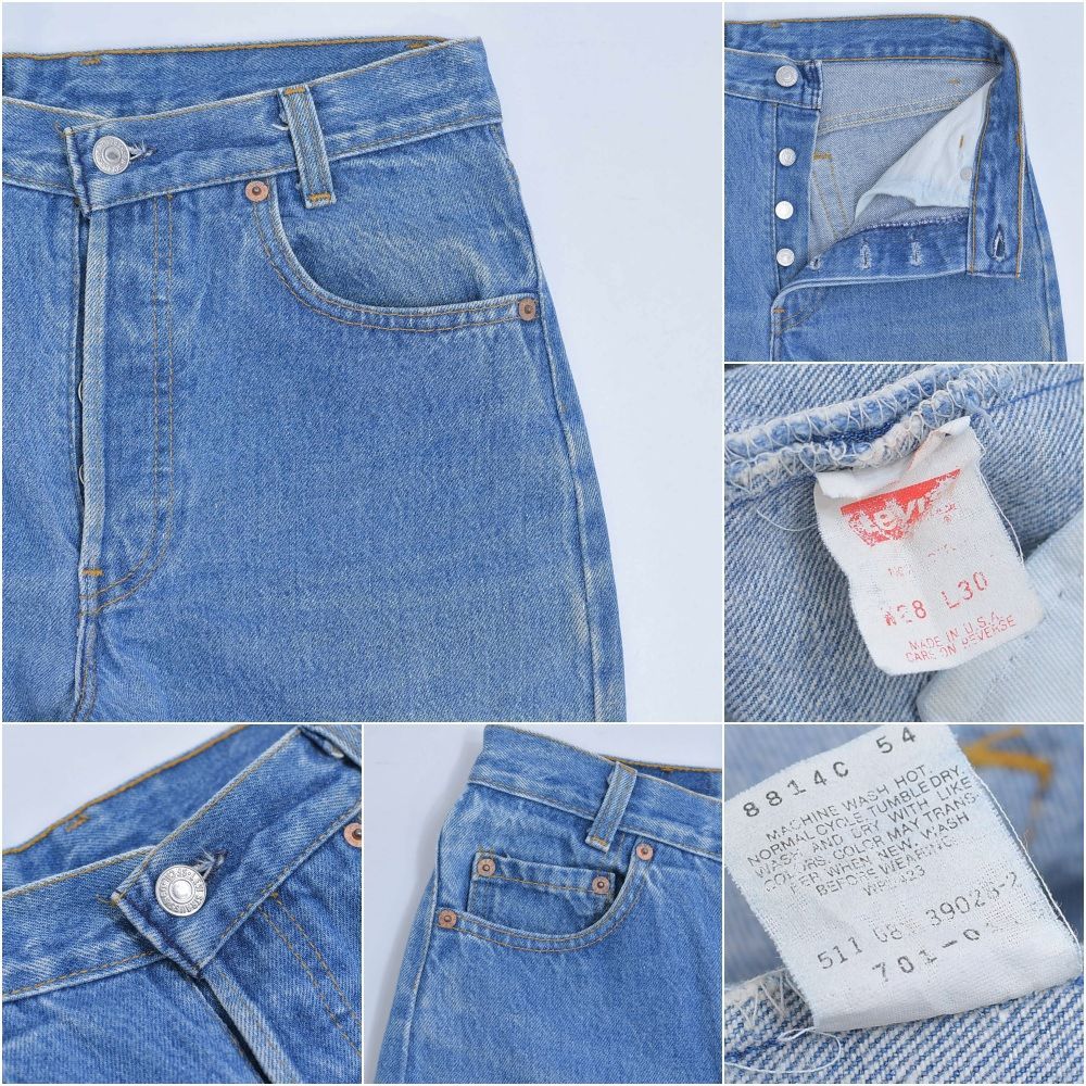 80s〜 アメリカ製 Levi's701 リーバイス ステューデントフィット