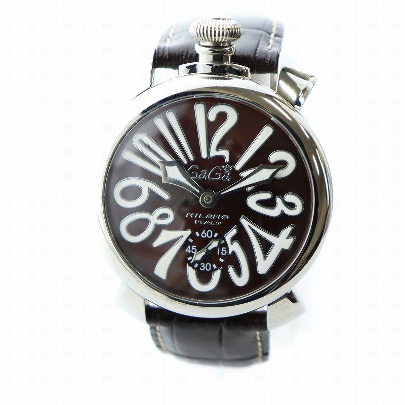 ガガミラノ GaGa MILANO MANUALE マヌアーレ 48 腕時計 ウォッチ 手