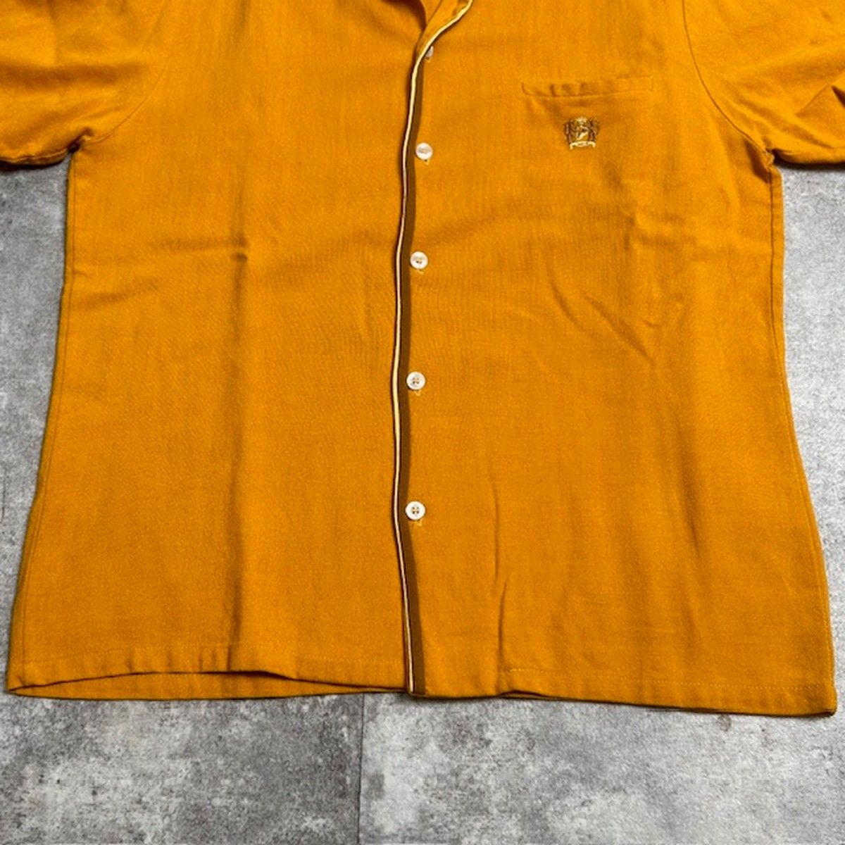 TOWNCRAFT 60's 70's 半袖 オープンカラーシャツ J.C Penney